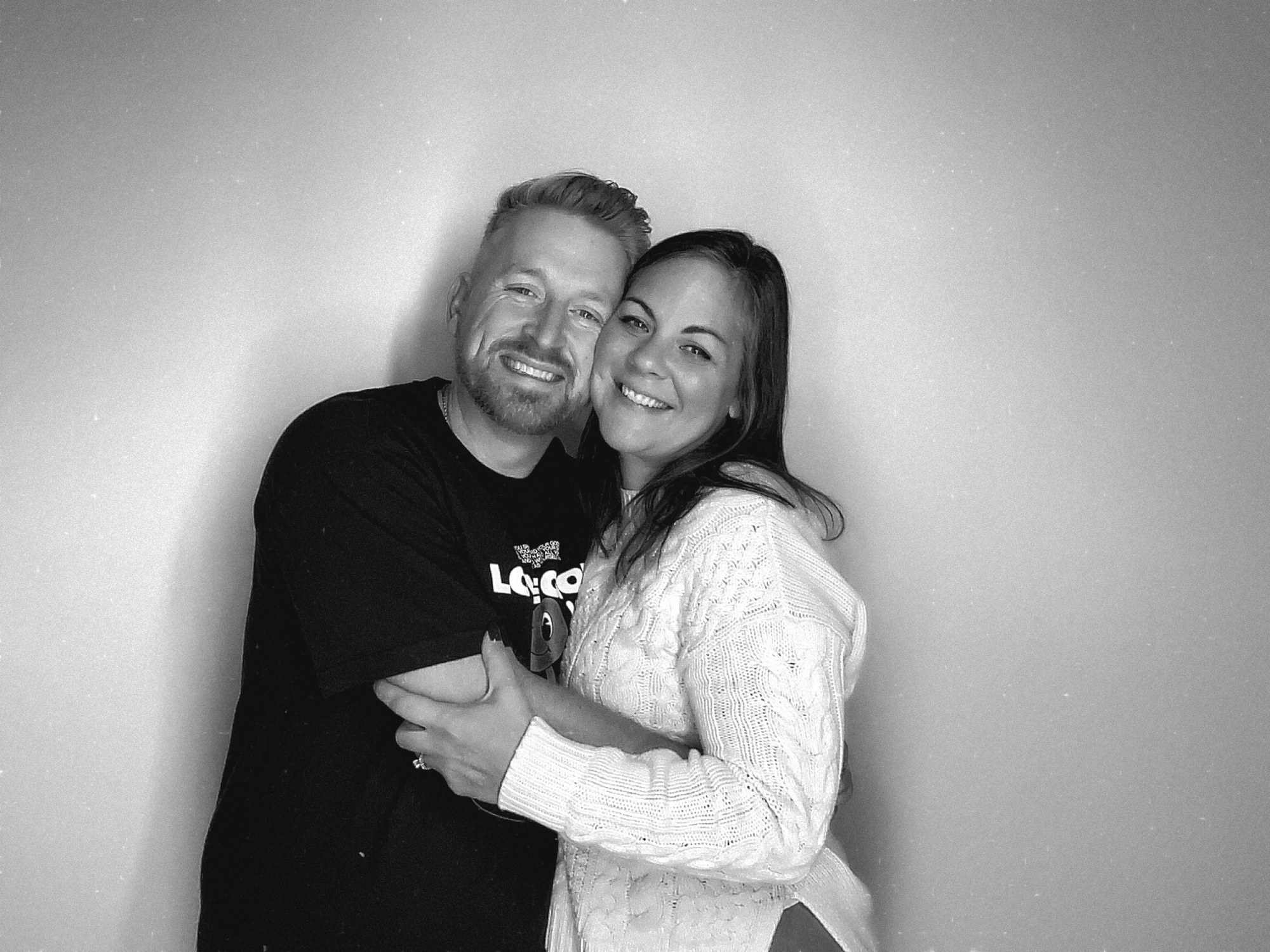 Victor and Jess Gluckin smiling together